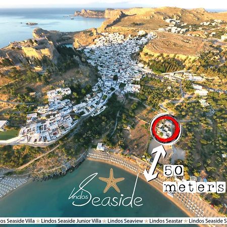 Lindos Seaview Apartment מראה חיצוני תמונה
